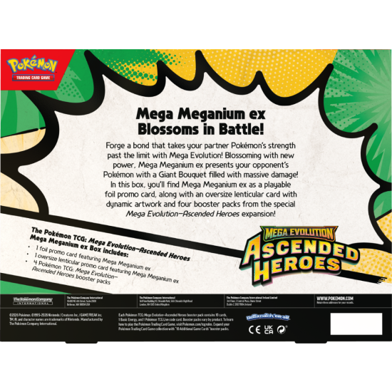 Pokémon TCG: Ascended Heroes - Mega Meganium ex Box
